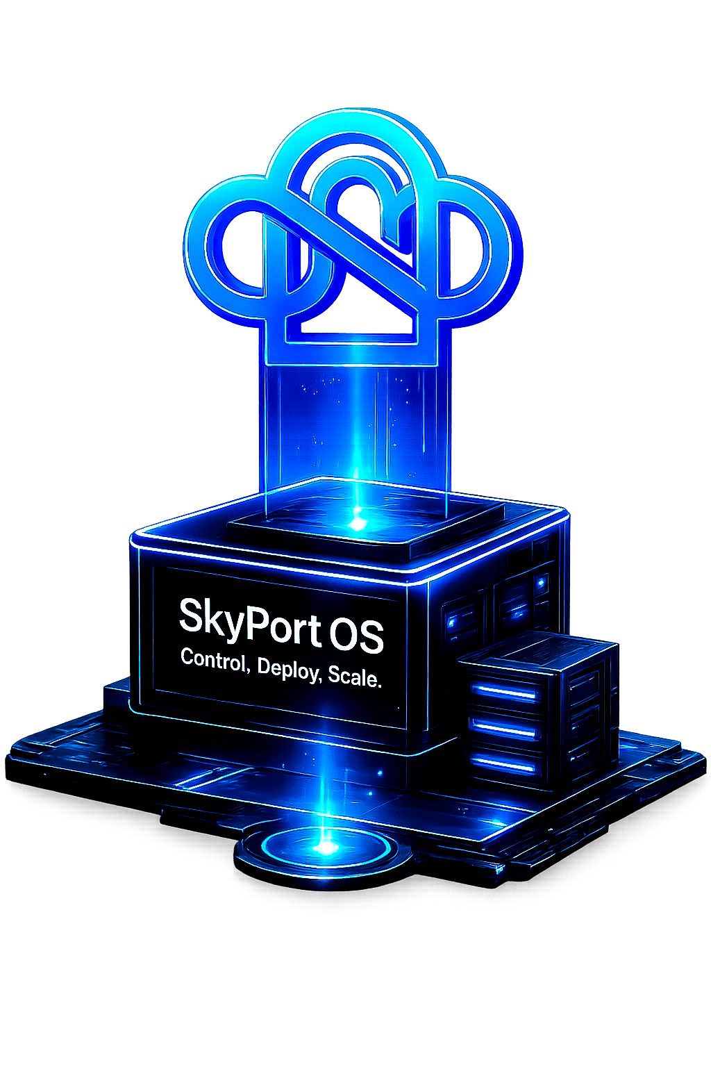 SkyPort OS hero visual
